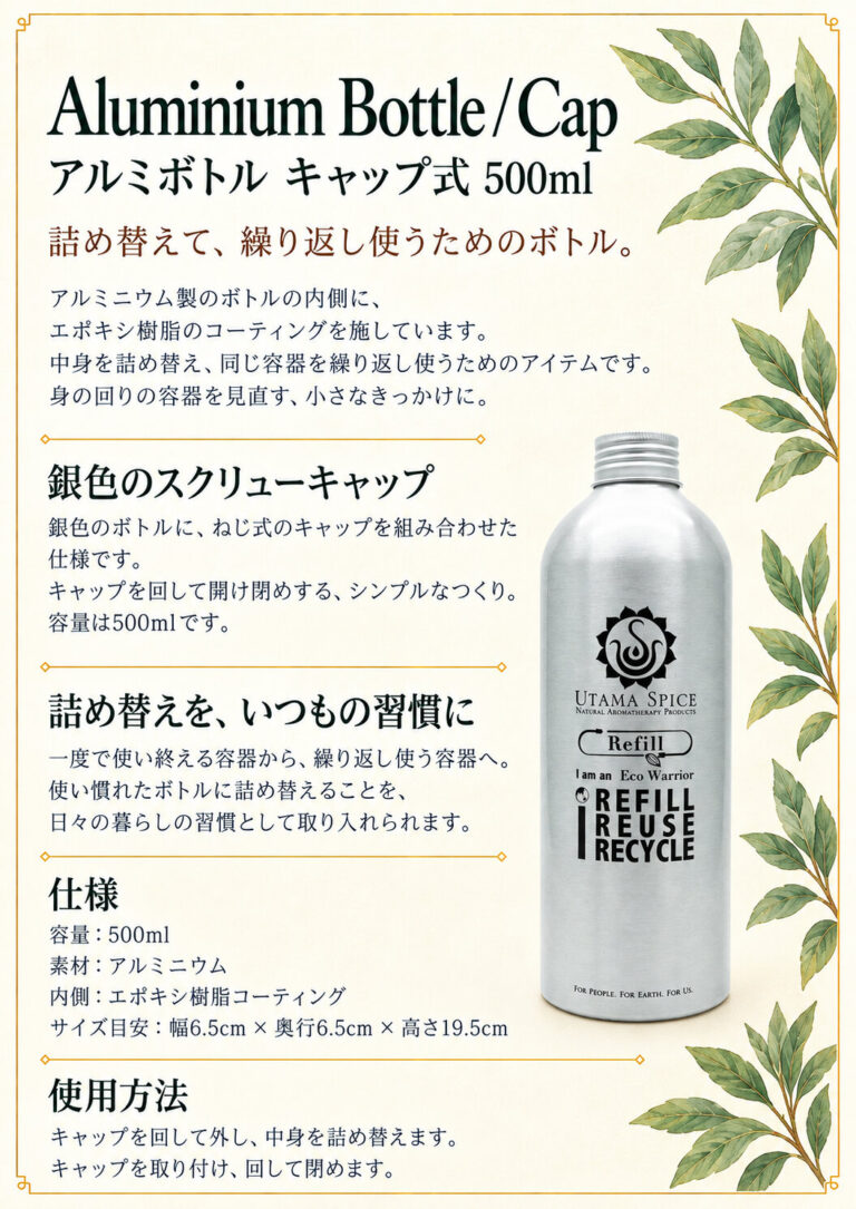 アルミボトル 500ml キャップの商品案内